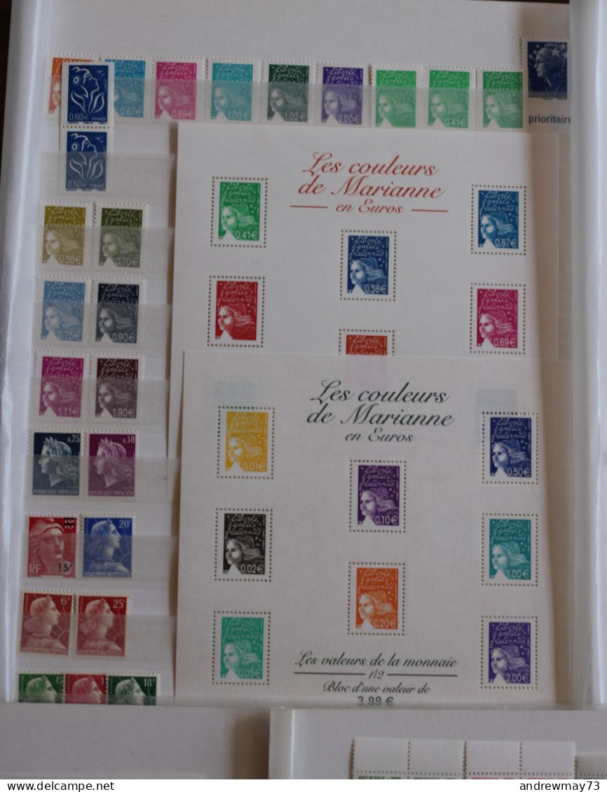 FRANCE- WONDERFUL  MARIANNE SELECTION - MNH FIRST CHOICE - Collections