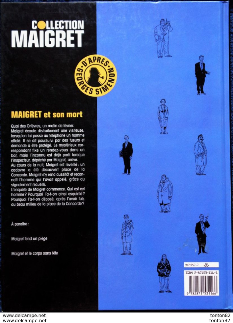 O. Reynaud / PH. Wurm - MAIGRET Et Son Mort - Éditions Lefrancq / Rocher - ( E.O 1992 ) - Sonstige & Ohne Zuordnung