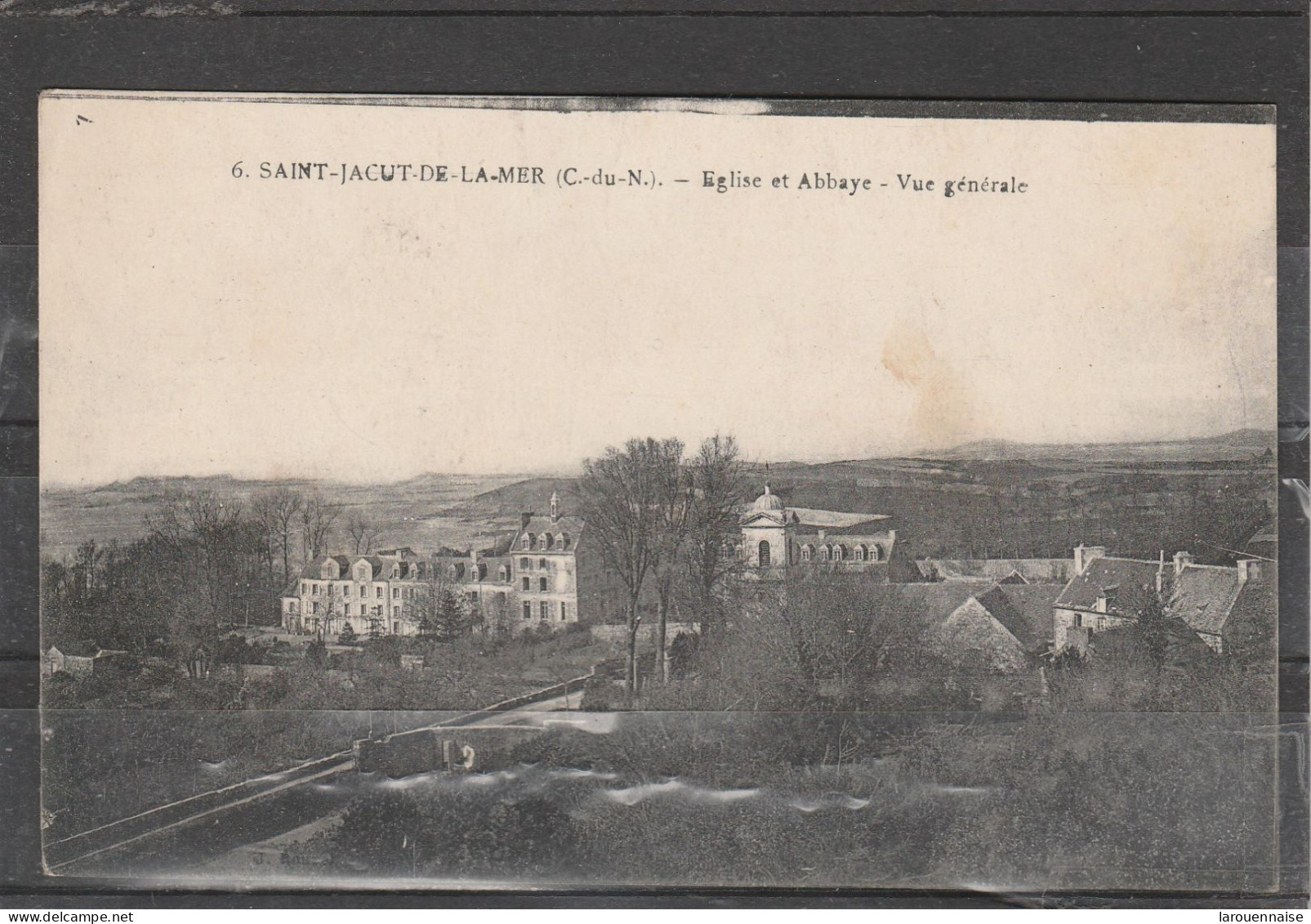 22 - SAINT JACUT DE LA MER - Eglise Et Abbaye - Vue Générale - Saint-Jacut-de-la-Mer