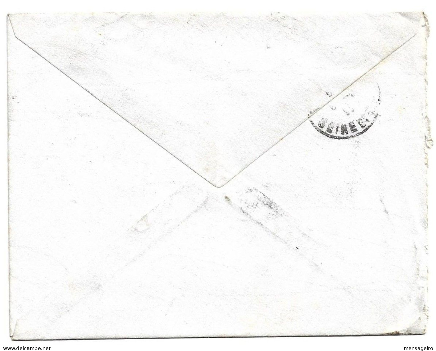 (C04) - 1P. STATIONNERY COVER CAIRO / D => FRANCE 1911 - 1866-1914 Khedivaat Egypte