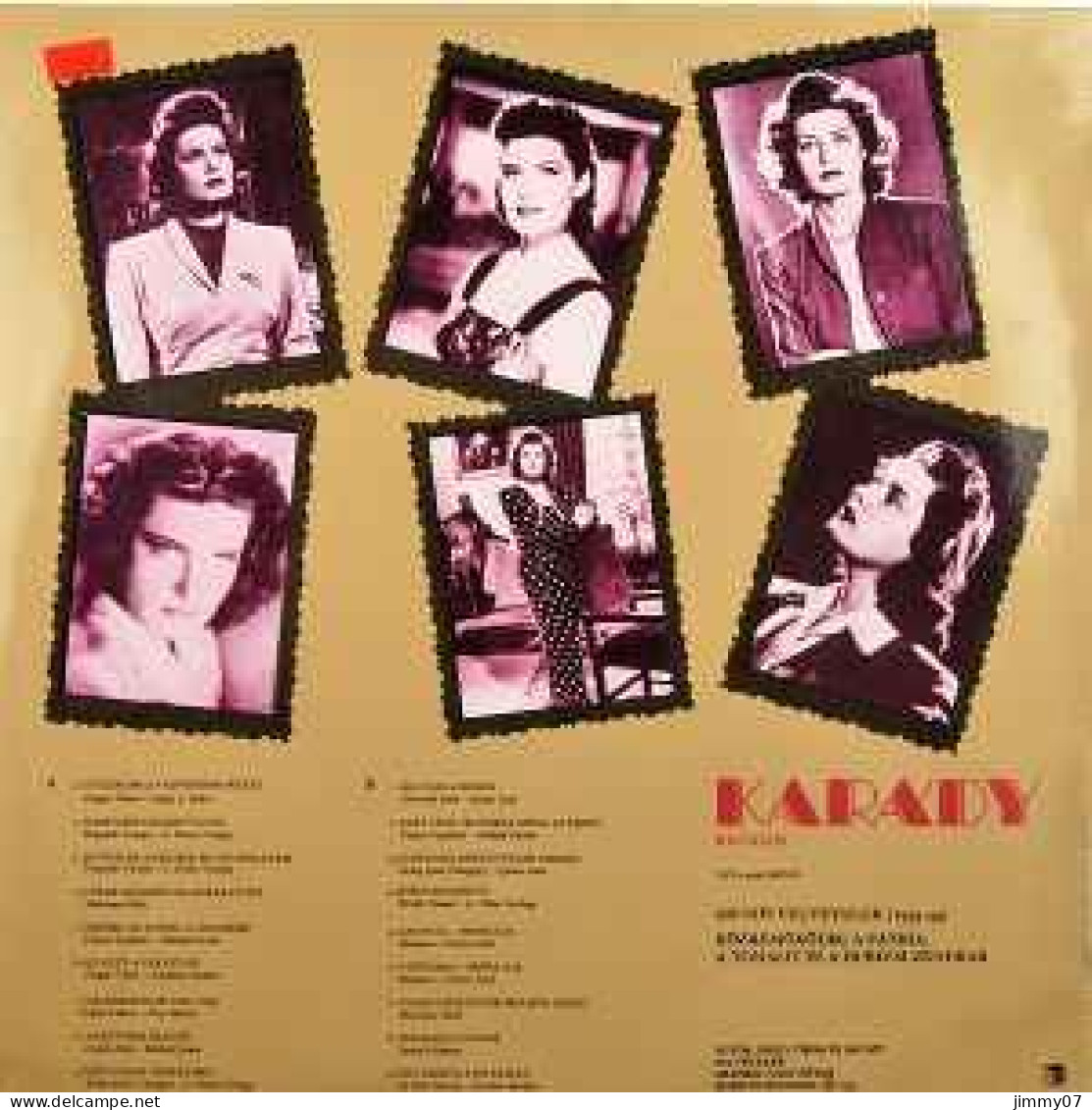 Karády Katalin - Karády Katalin (LP, Album, Comp, Mon) - Disco, Pop