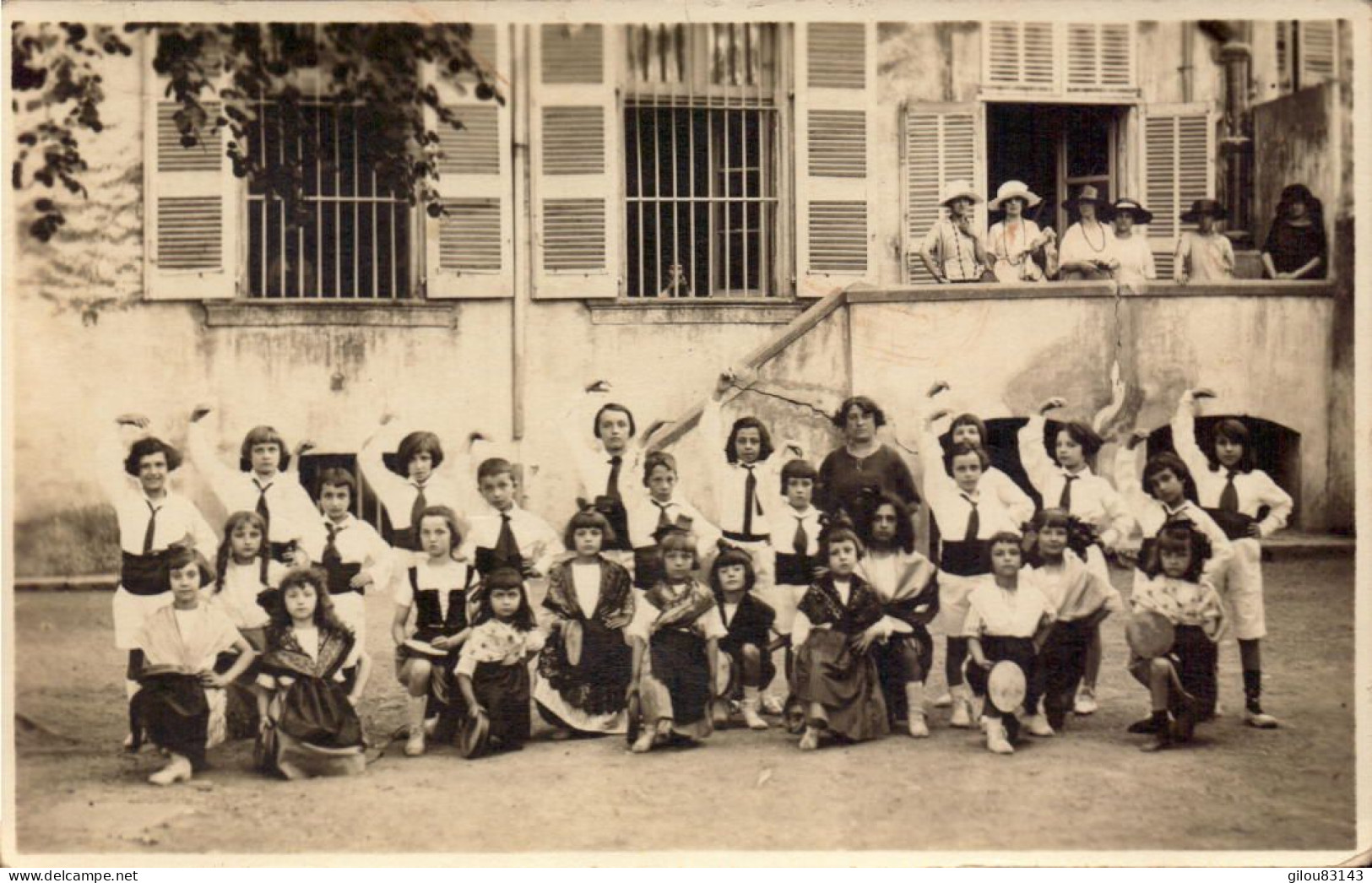 Var, Draguignan, Enfants, Ecole, Spectacle, Groupe Folklorique, Photo M. Fontanel Draguignan - Draguignan