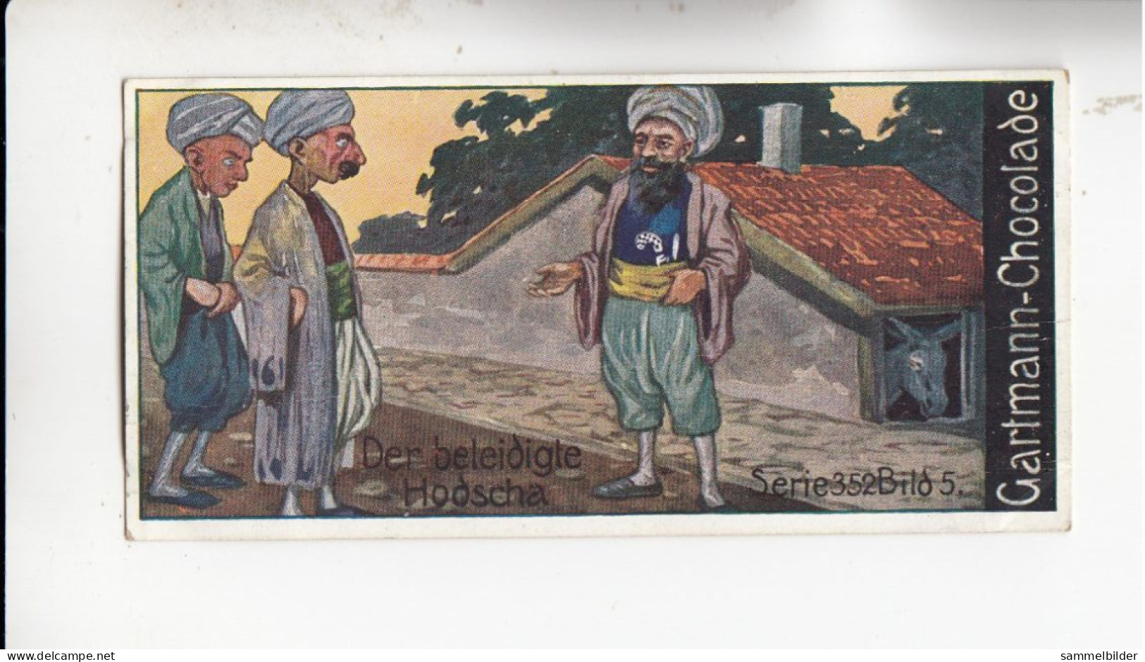 Gartmann  Der Türkische Eulenspiegel  Der Beleidigte Hodschah     Serie 352 #5 Von 1912 - Sonstige & Ohne Zuordnung