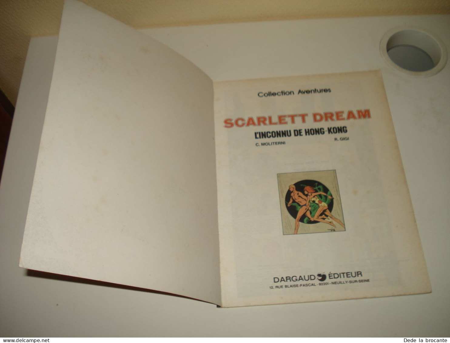 C54 / Collection Aventures Scarlet Dream " L'inconnu De Hong-Kong " - EO De 1980 - Altri & Non Classificati