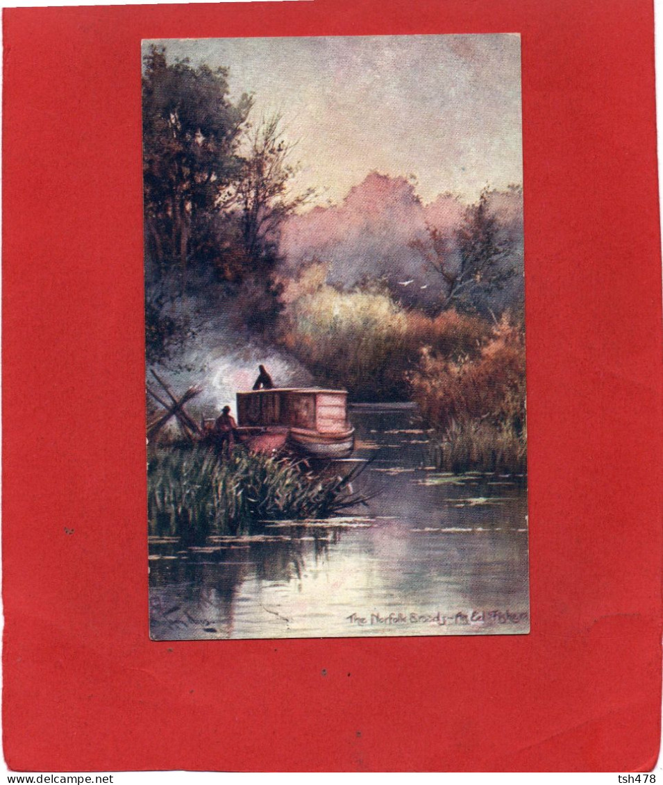 TUCK. RAPHEL----THE NORFOLK BROADS--voir 2 Scans - Tuck, Raphael