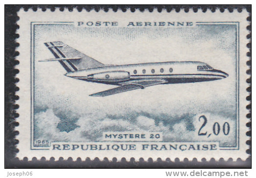 FRANCE    1965  Poste  Aérienne  Y.T. N° 42  NEUF** - 1960-.... Postfris