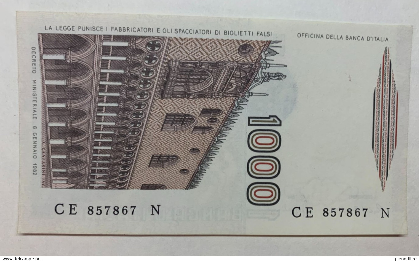 1000 LIRE 1988 M. POLO "Filo Del Primo Tipo." - 1000 Liras