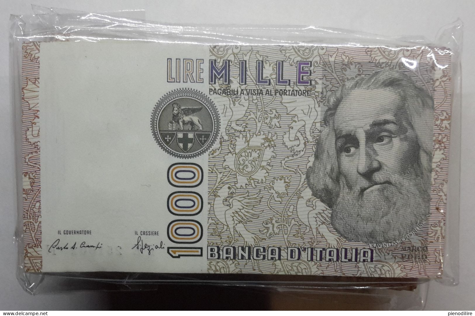 1000 LIRE 1988 M. POLO "Filo Del Primo Tipo." - 1000 Lire