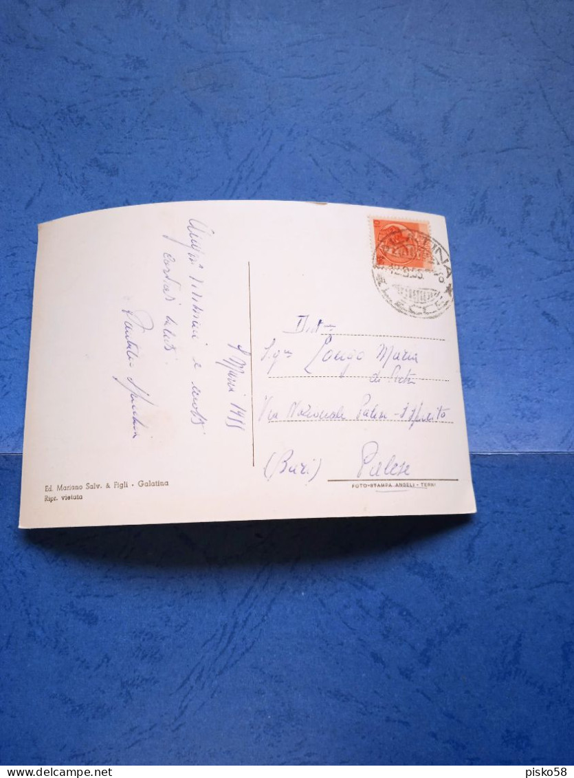 Galatina-viale Stazione-fg-1955 - Other & Unclassified