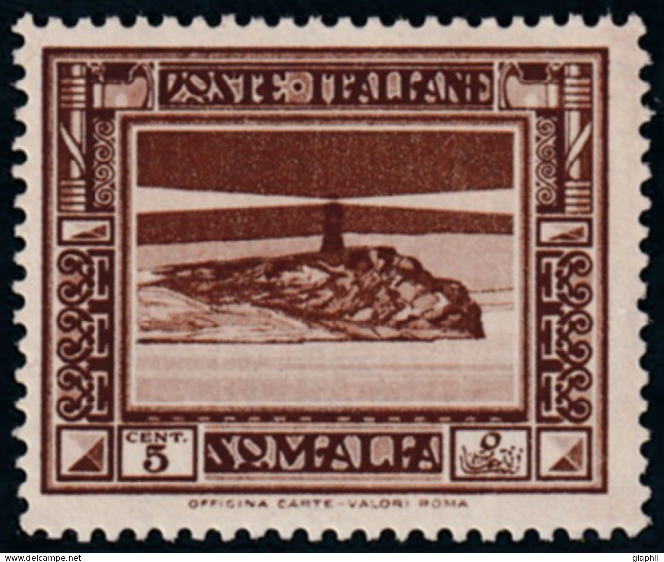 ITALY ITALIA ERITREA 1935 5 C. (Sass. 213) NUOVO LINGUELLATO OFFERTA! - Erythrée