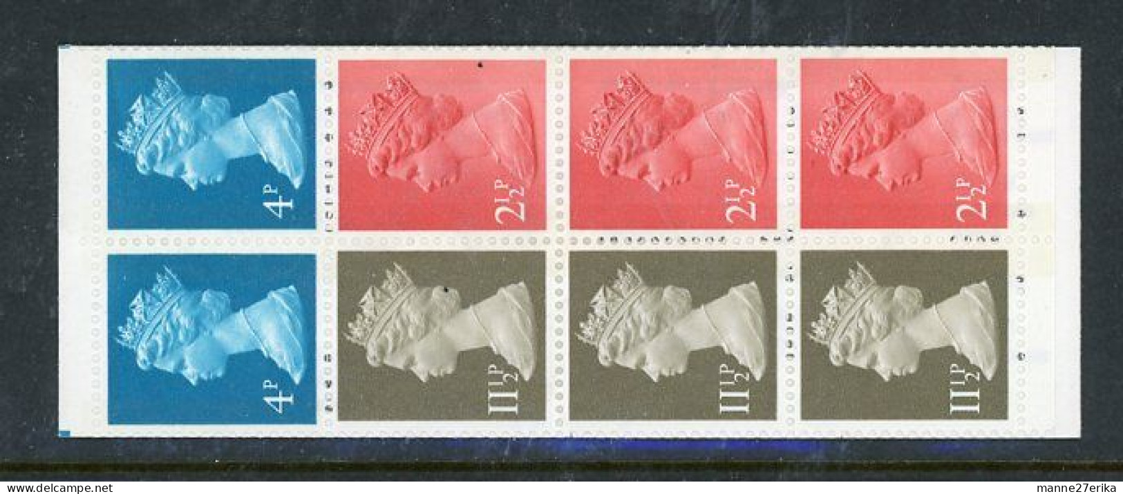 -GB-1981(January) - "Booklet FB 18 A"- MNH(**) See Second Scan. - Libretti