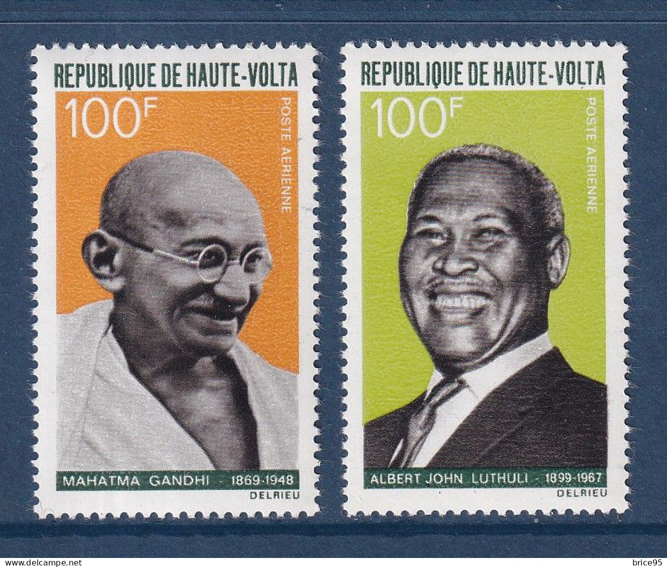 Haute Volta - YT PA N° 61 Et 62 ** - Neuf Sans Charnière - Poste Aérienne - 1968 - Upper Volta (1958-1984)