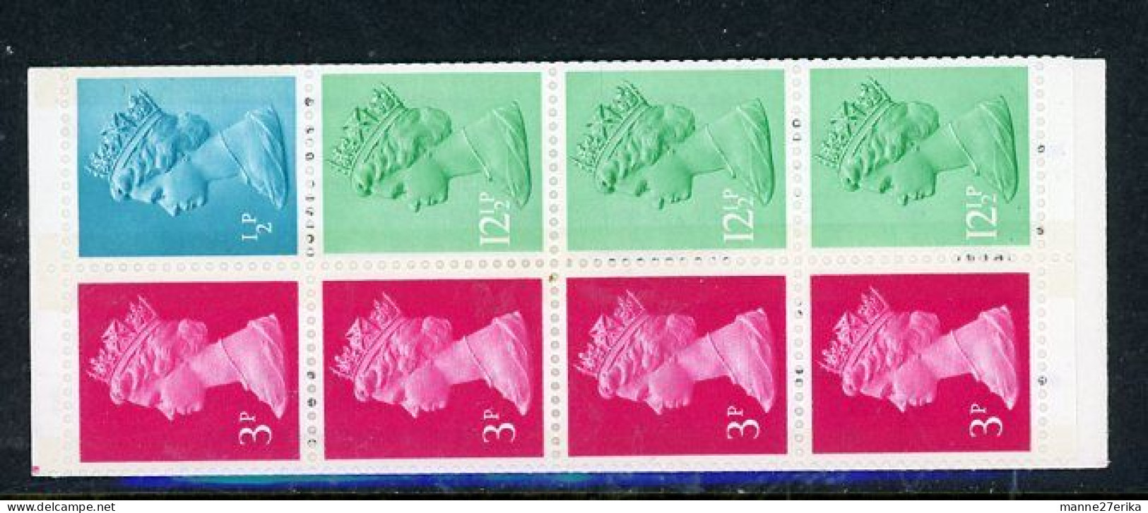 -GB-1981(January) - "Booklet FB 18 B"- MNH(**) See Second Scan. - Libretti