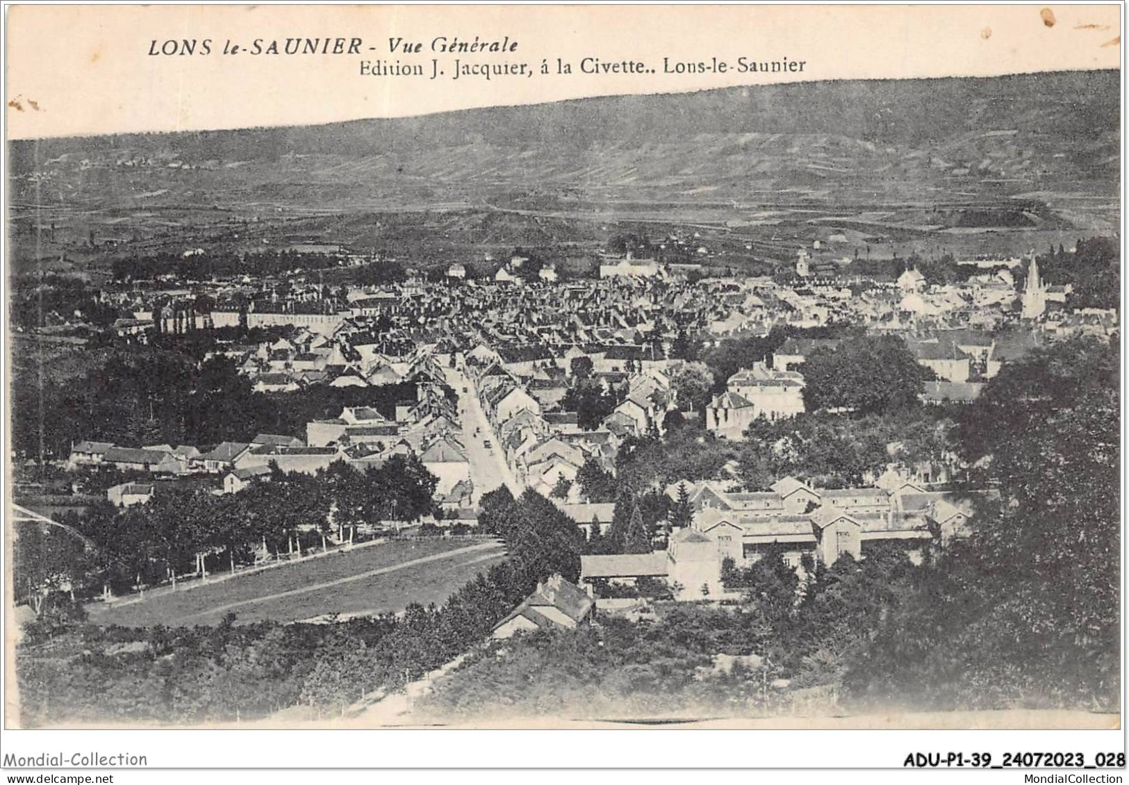 ADUP1-39-0015 - LONS LE SAUNIER - Vue Générale  - Lons Le Saunier