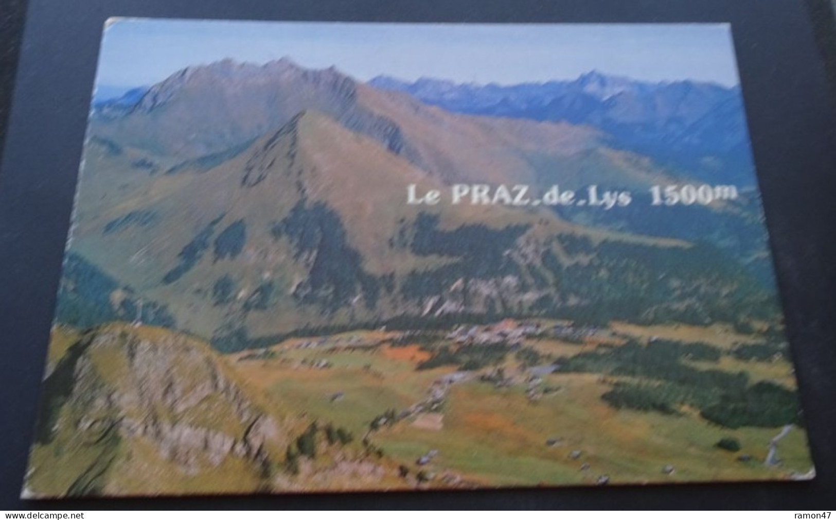 Le Praz-de-Lys - Vue Aérienne De La Pointe Du Marcelly Et De La Station - Editions/cliché Serge Deschamp - St. Gervais - Bonneville