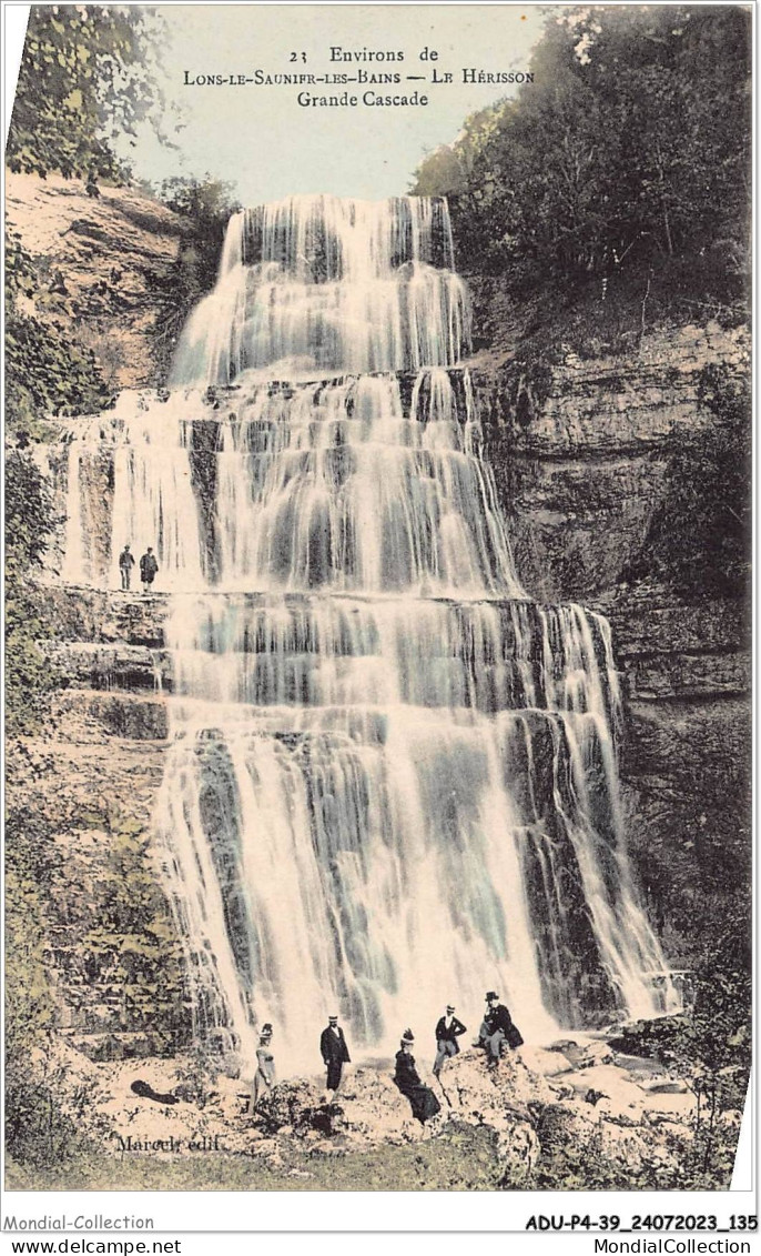 ADUP4-39-0340 - LONS-LE-SAUNIER - Le Hérisson - Grande Cascade  - Lons Le Saunier