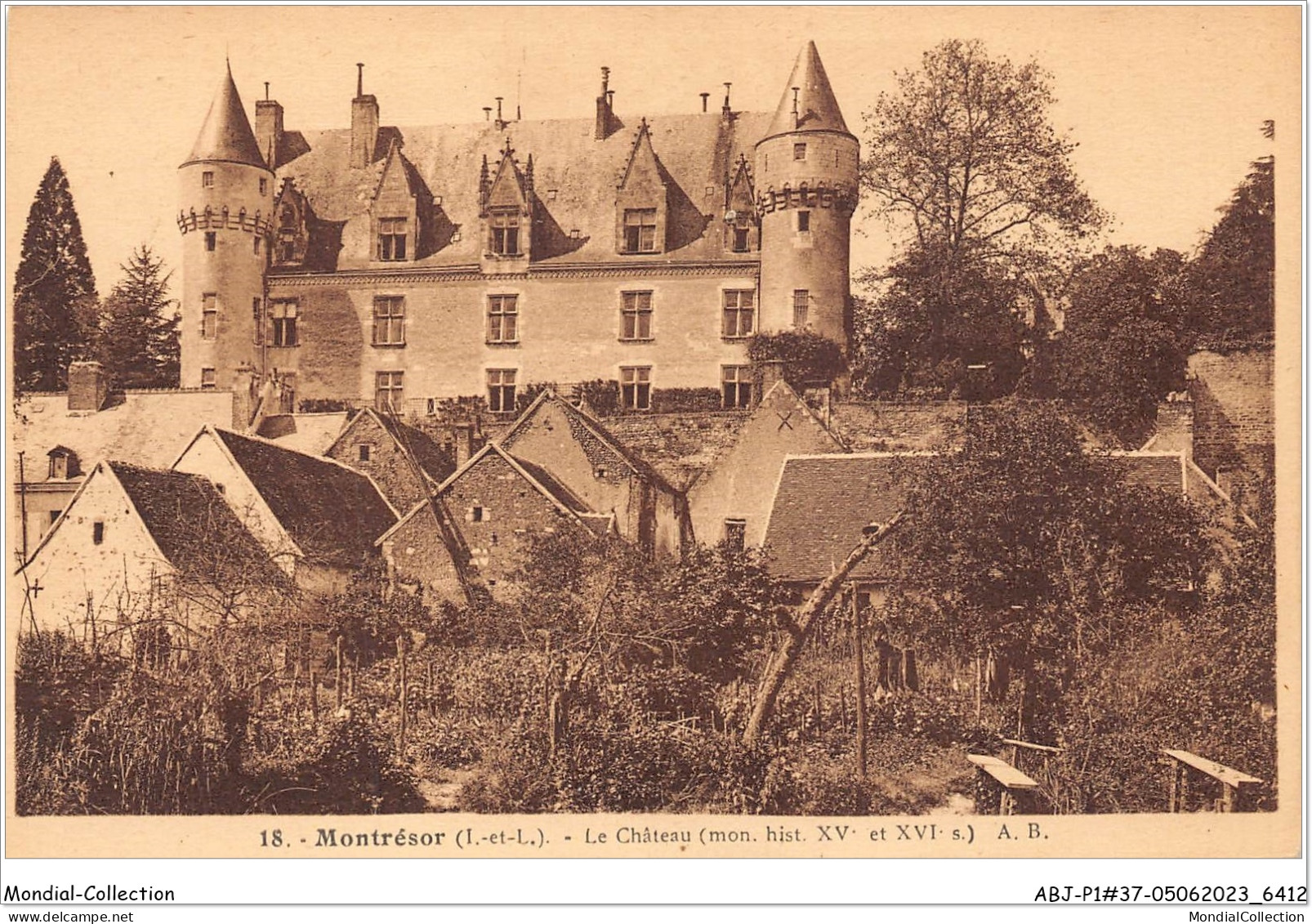 ABJP1-37-0021 - MONTRESOR - Le Chateau - Montrésor
