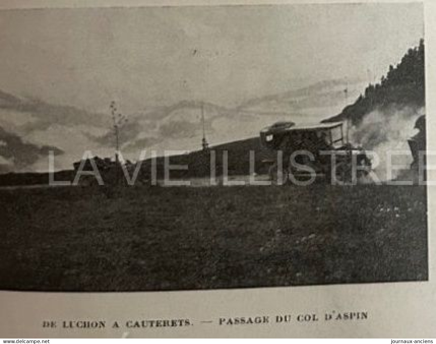 1905 COURSE AUTOMOBILE - LA COUPE DES PYRÉNÉES - PERPIGNAN - FOIX - LUCHON - CAUTERETS - BIARRITZ - TOULOUSE - 1900 - 1949