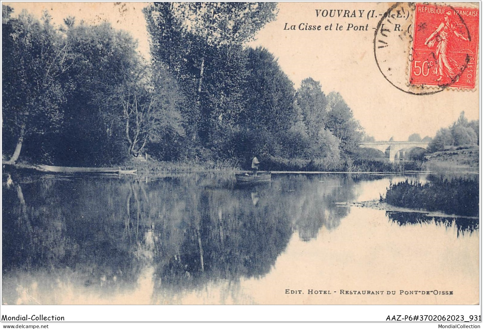 AAZP6-37-0466 - VOUVRAY - La Cisse Et Le Pont  - Vouvray