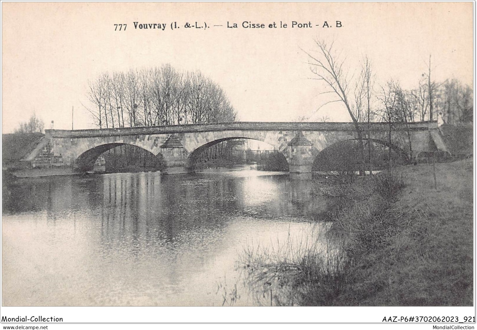 AAZP6-37-0461 - VOUVRAY - La Cisse Et Le Pont  - Vouvray