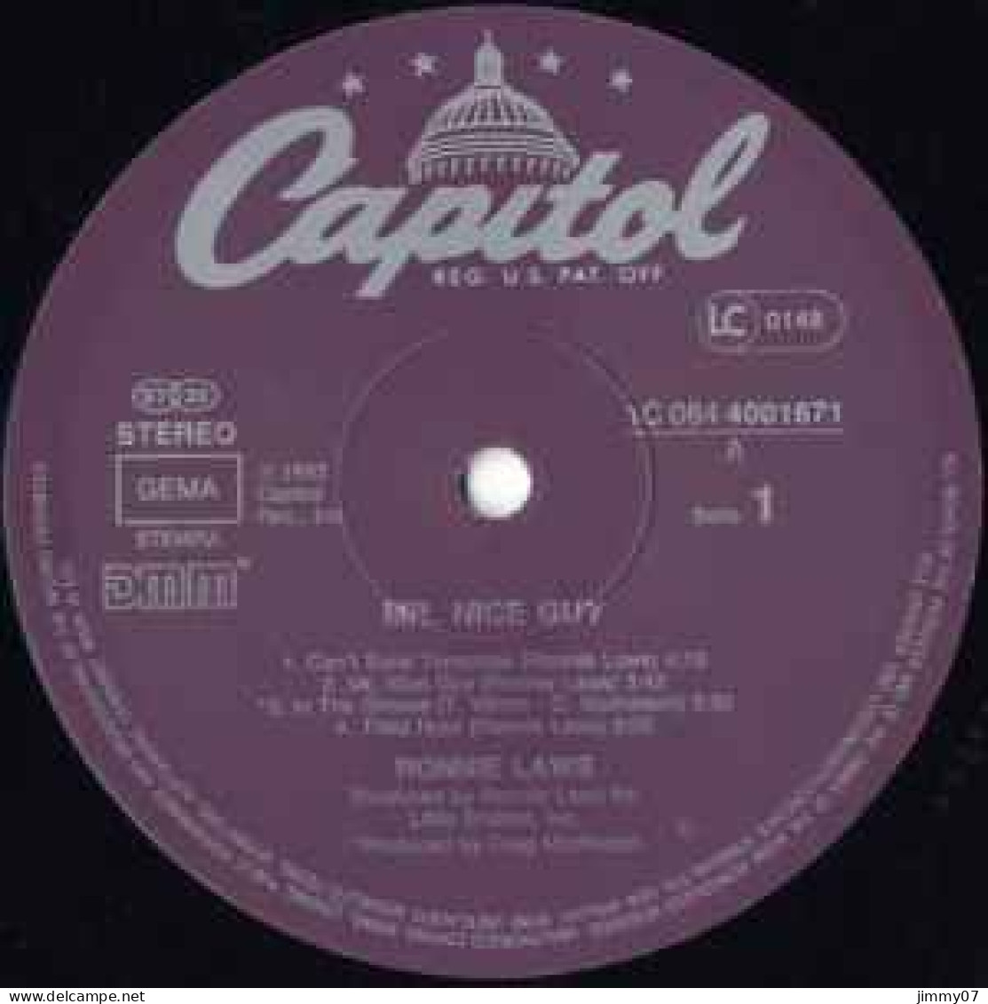 Ronnie Laws - Mr. Nice Guy (LP, Album) - Jazz