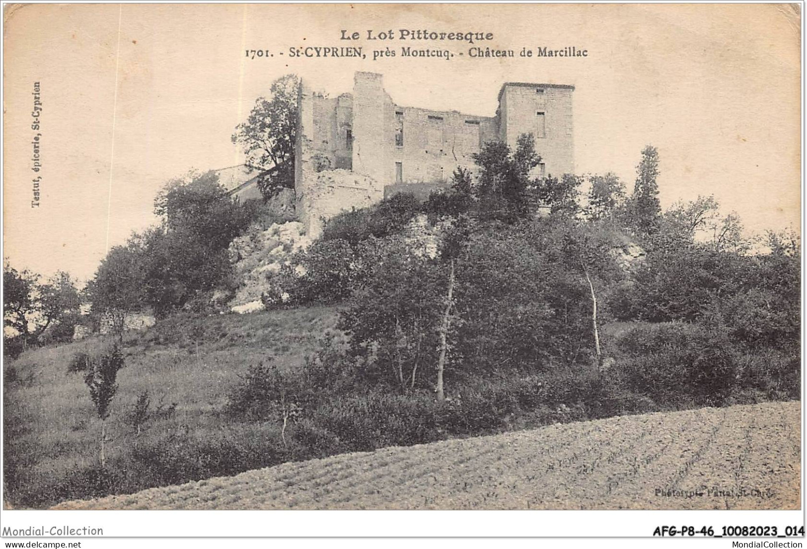 AFGP8-46-0655 - ST-CYPRIEN - Près MONTCUQ - Château De Marcillac - Montcuq