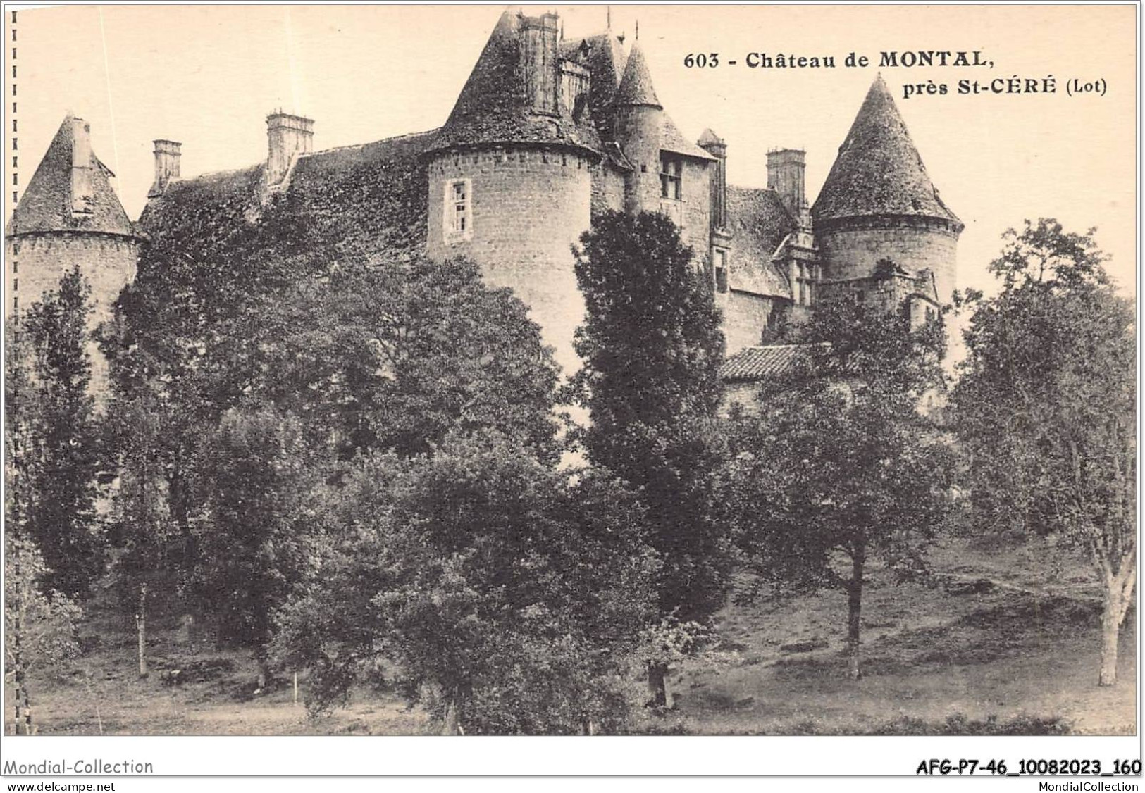 AFGP7-46-0634 - CHATEAU DE MONTAL - Près SAINT-CERE  - Saint-Céré