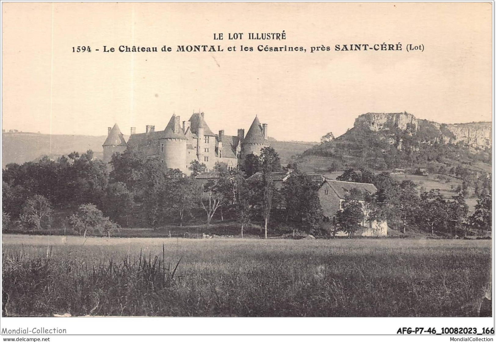 AFGP7-46-0637 - CHATEAU DE MONTAL Et Les Césarines - Près SAINT-CERE  - Saint-Céré