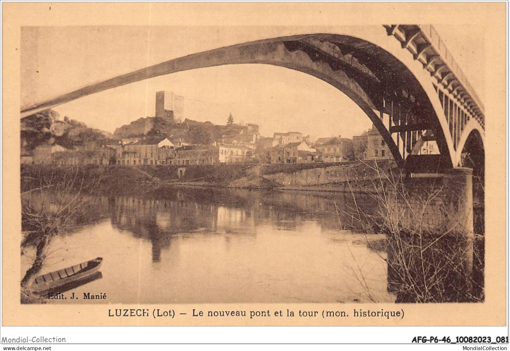 AFGP6-46-0502 - LUZECH - Le Nouveau Pont Et La Tour  - Luzech