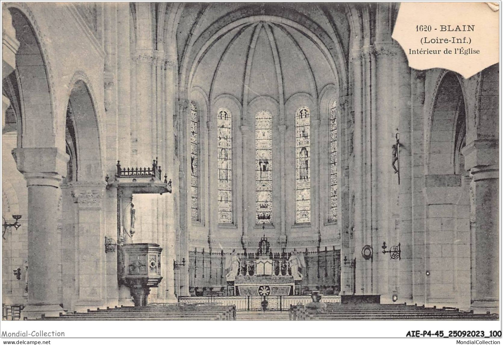AIEP4-45-0401 - BLAIN - Loire-inf - Intérieur De L'église - Blain