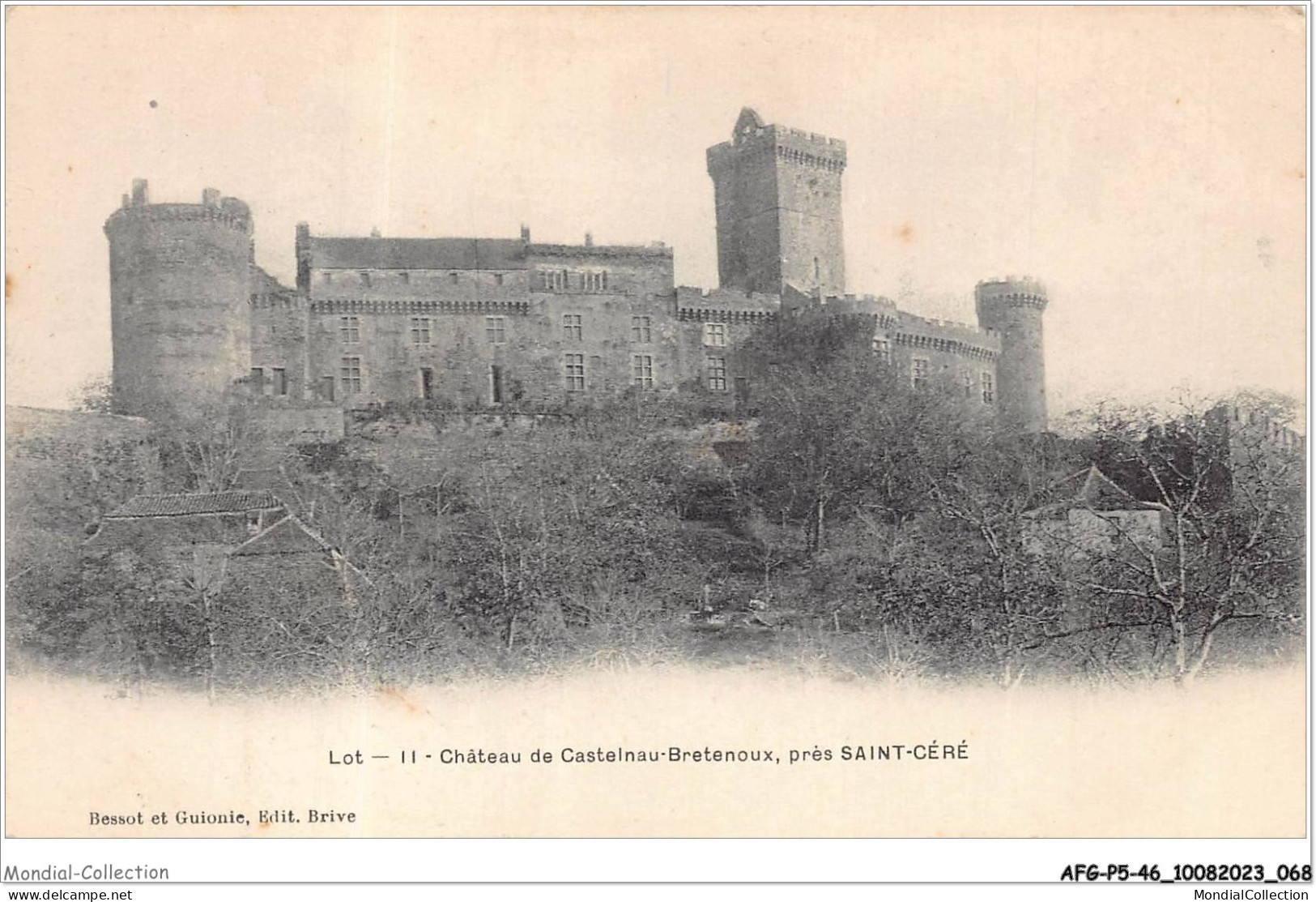AFGP5-46-0417 - Château De CASTELNAU - BRETENOUX - Près SAINT-CERE  - Bretenoux