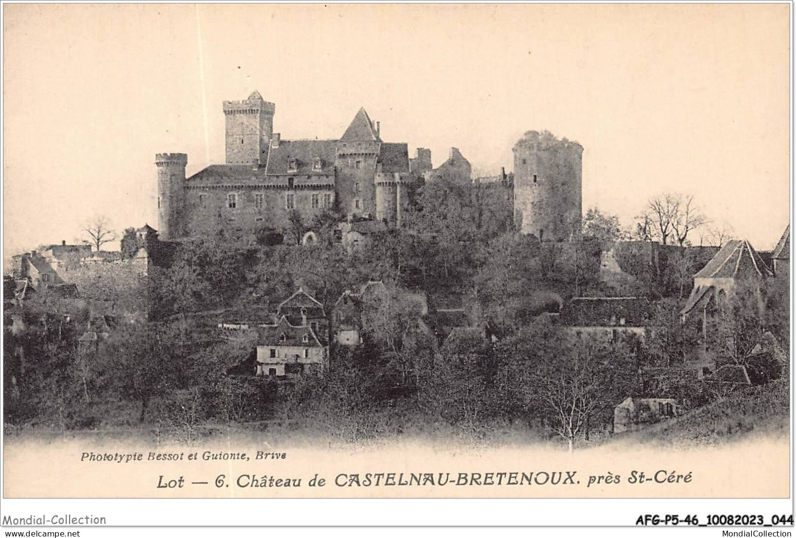 AFGP5-46-0405 - Château De CASTELNAU - BRETENOUX - Près St-céré  - Bretenoux