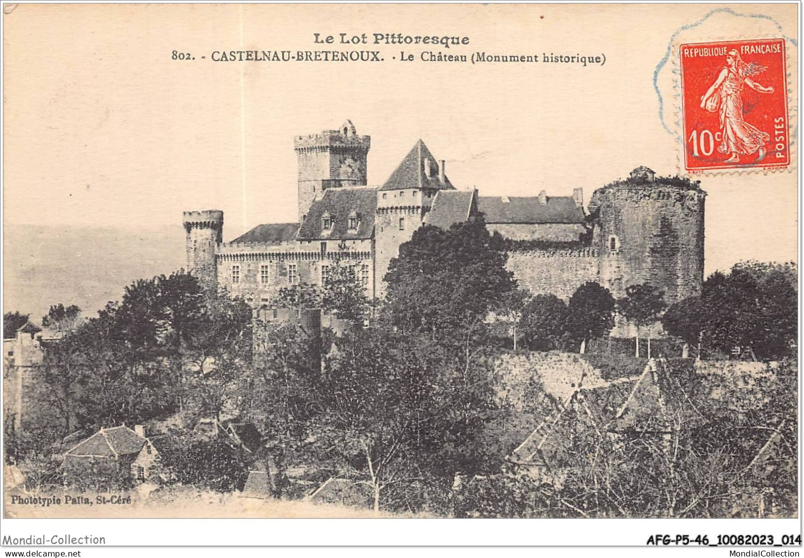 AFGP5-46-0390 - CASTELNAU - BRETENOUX - Le Château  - Bretenoux