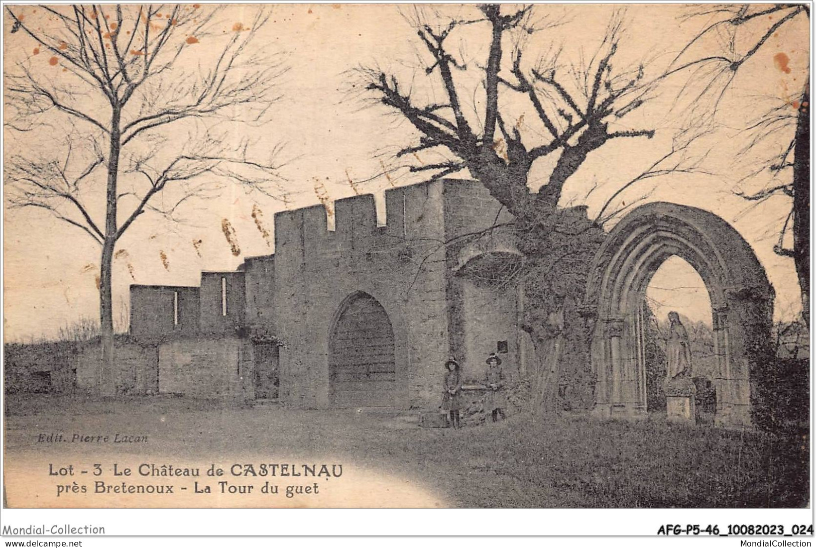 AFGP5-46-0395 - Château De CASTELNAU - Près BRETENOUX - La Tour Du Guet  - Bretenoux
