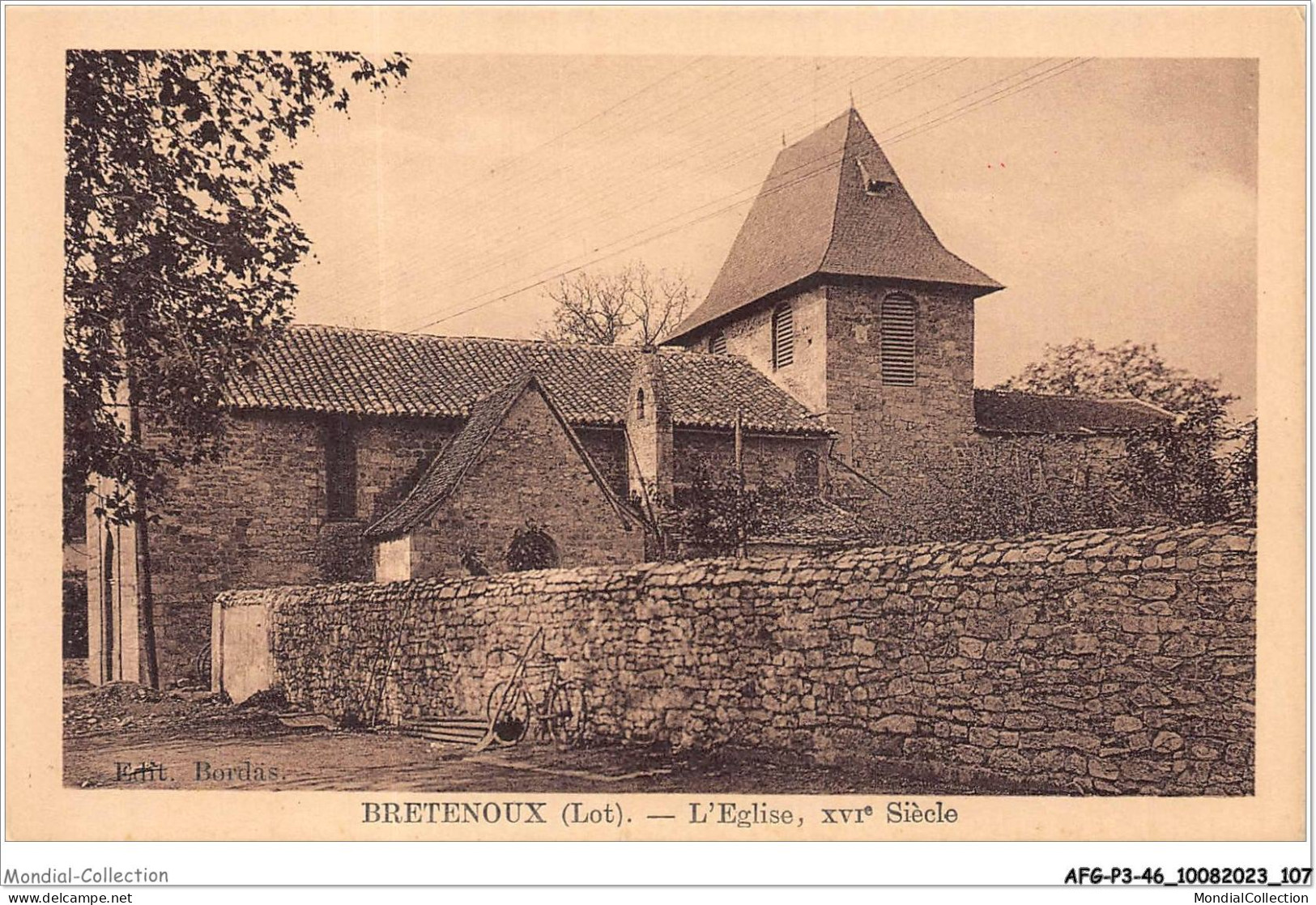 AFGP3-46-0235 - BRETENOUX - L'eglise - XVI E Siècle  - Bretenoux