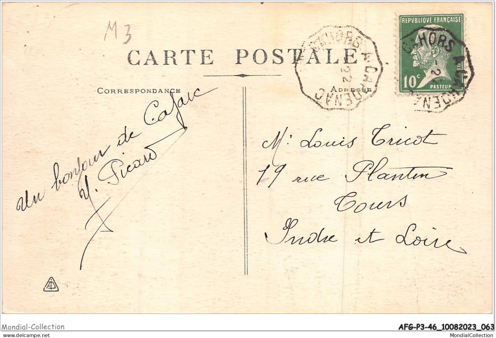 AFGP3-46-0212 - SALVAGNAC-CAJARC - Le Château  - Figeac