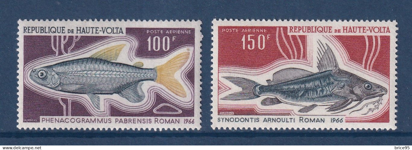 Haute Volta - YT PA N° 66 Et 67 ** - Neuf Sans Charnière - Poste Aérienne - 1969 - Opper-Volta (1958-1984)