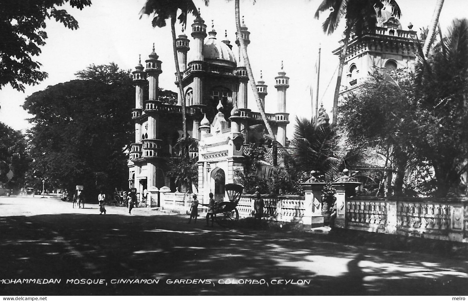 Post Card - Asie - Ceylon - Sri Lanka - Colombo - Mohammedan Mosque - Cinnamon Gardens - Sri Lanka (Ceylon)