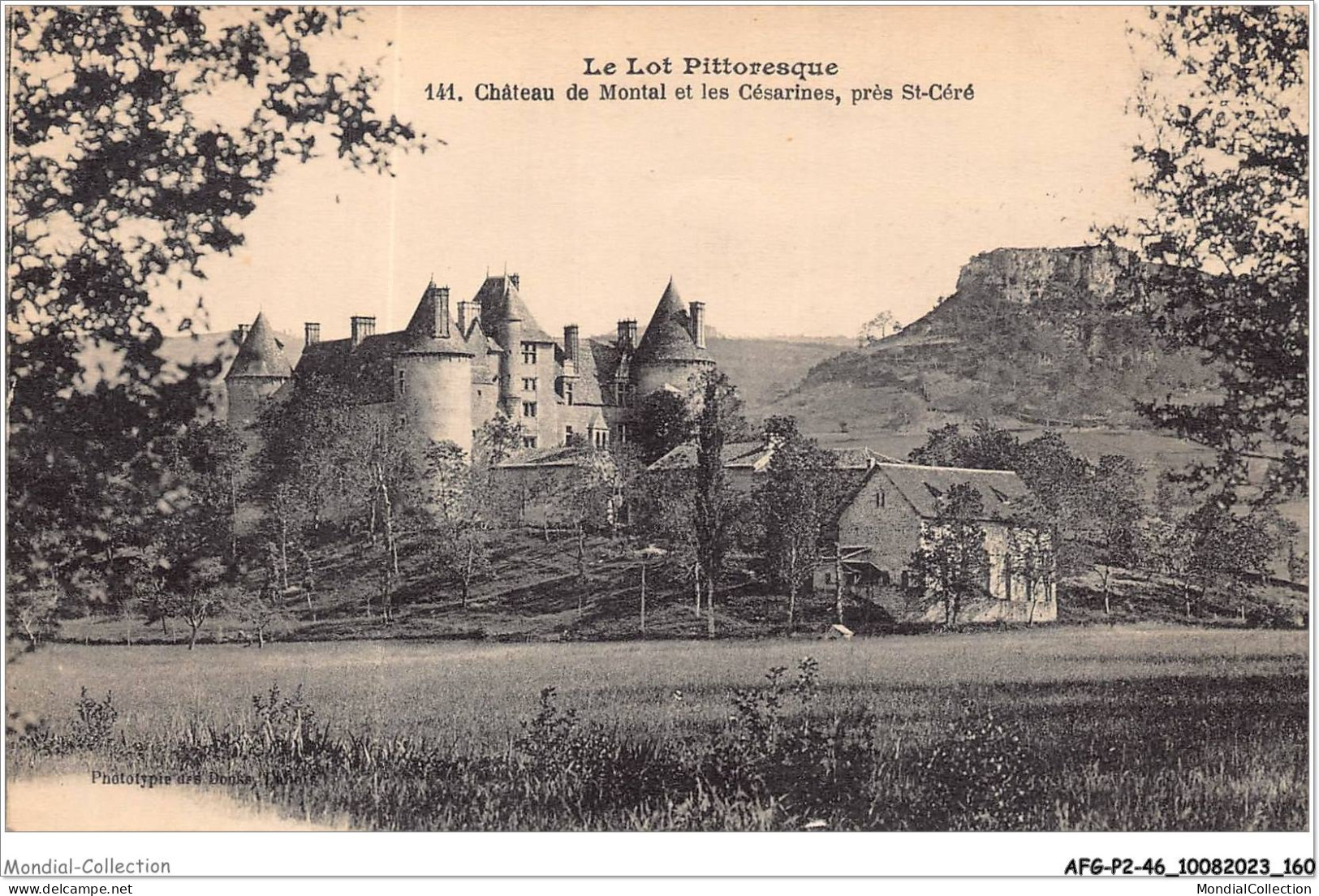 AFGP2-46-0166 - Château De Montal Et Les Césarines - Près ST-CERE  - Saint-Céré