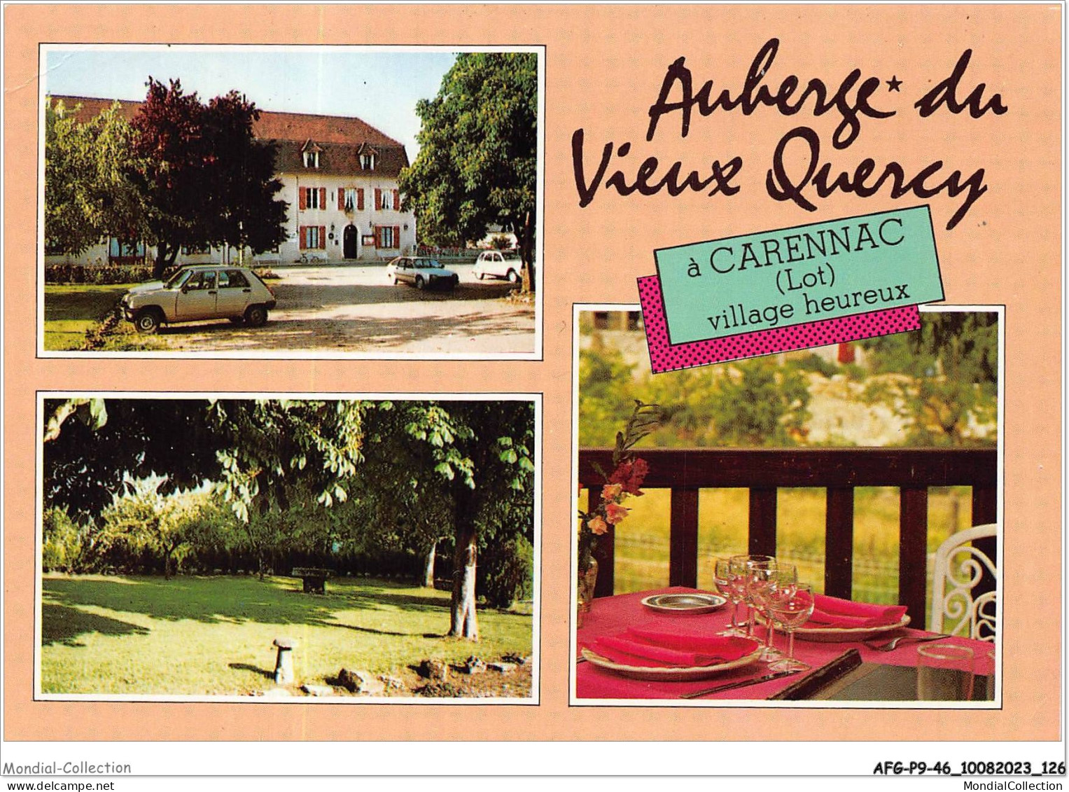 AFGP9-46-0811 - CARENNAC - Auberge Du Vieux Quercy - Village Heureux  - Gourdon