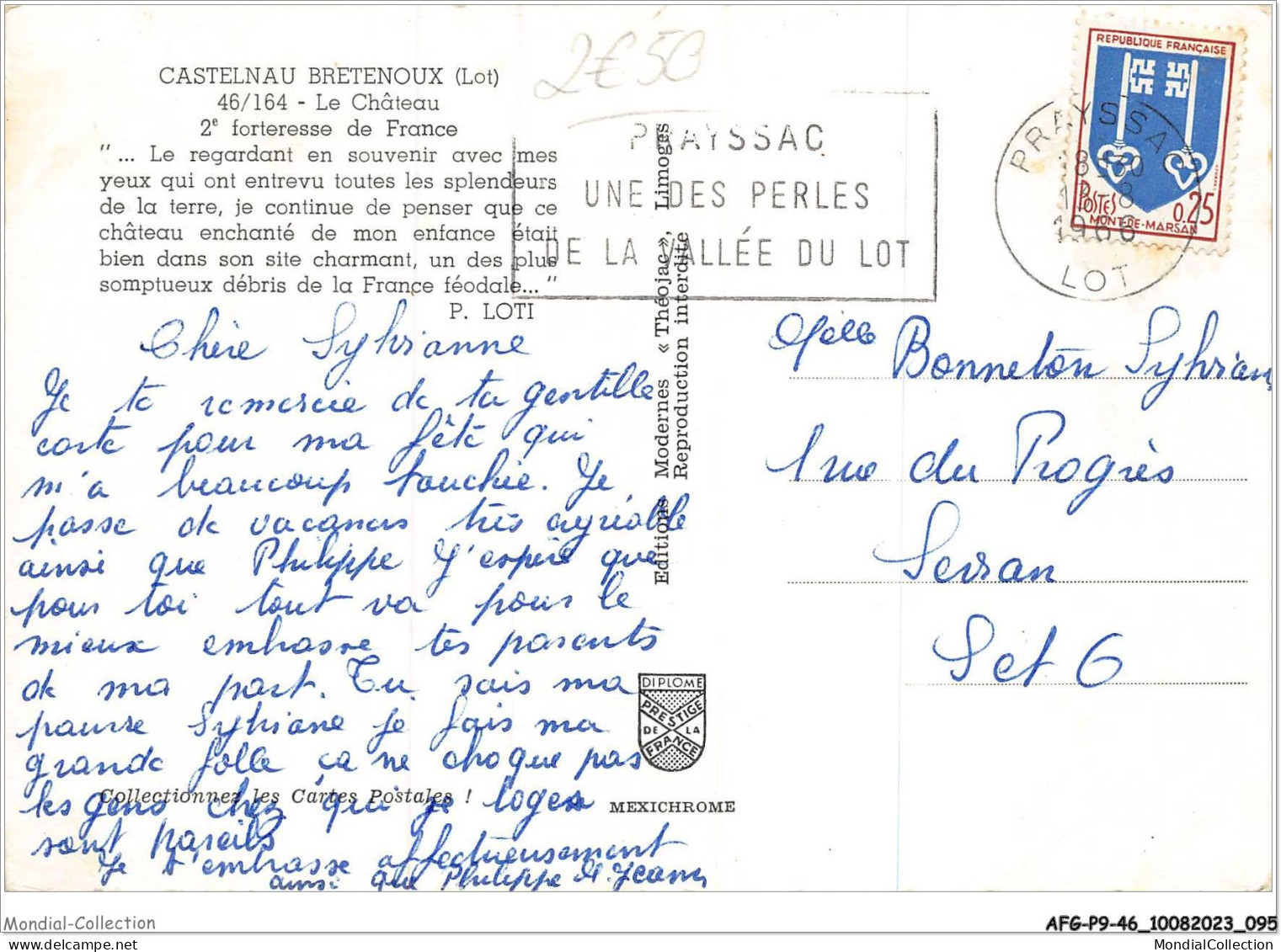 AFGP9-46-0795 - CASTELNAU- BRETENOUX - Le Château - 2e Forteresse De France  - Bretenoux
