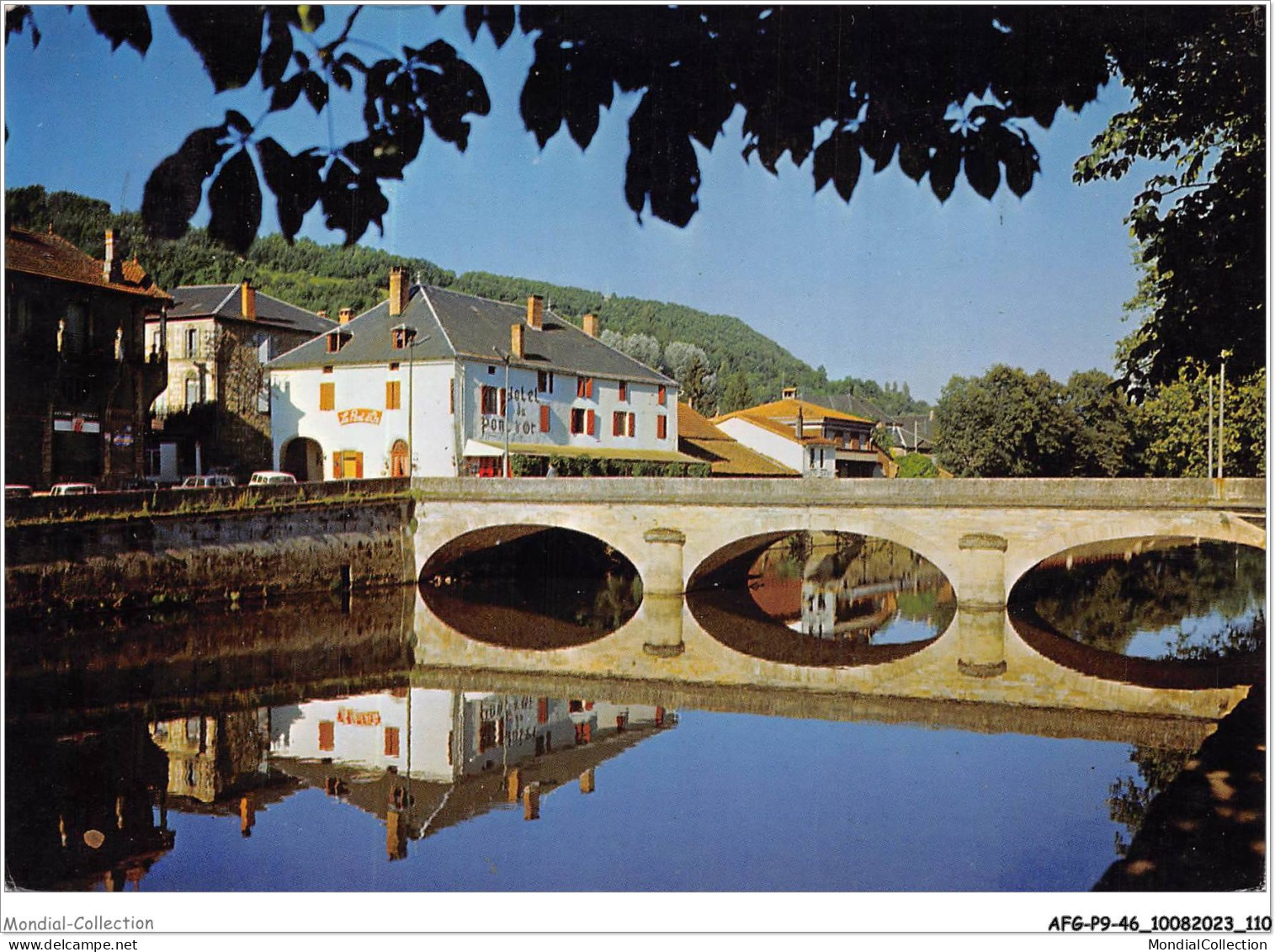 AFGP9-46-0803 - FIGEAC - Au Coeur De Figeac - Le Célé Et L'hôtel Du Pont D'or  - Figeac