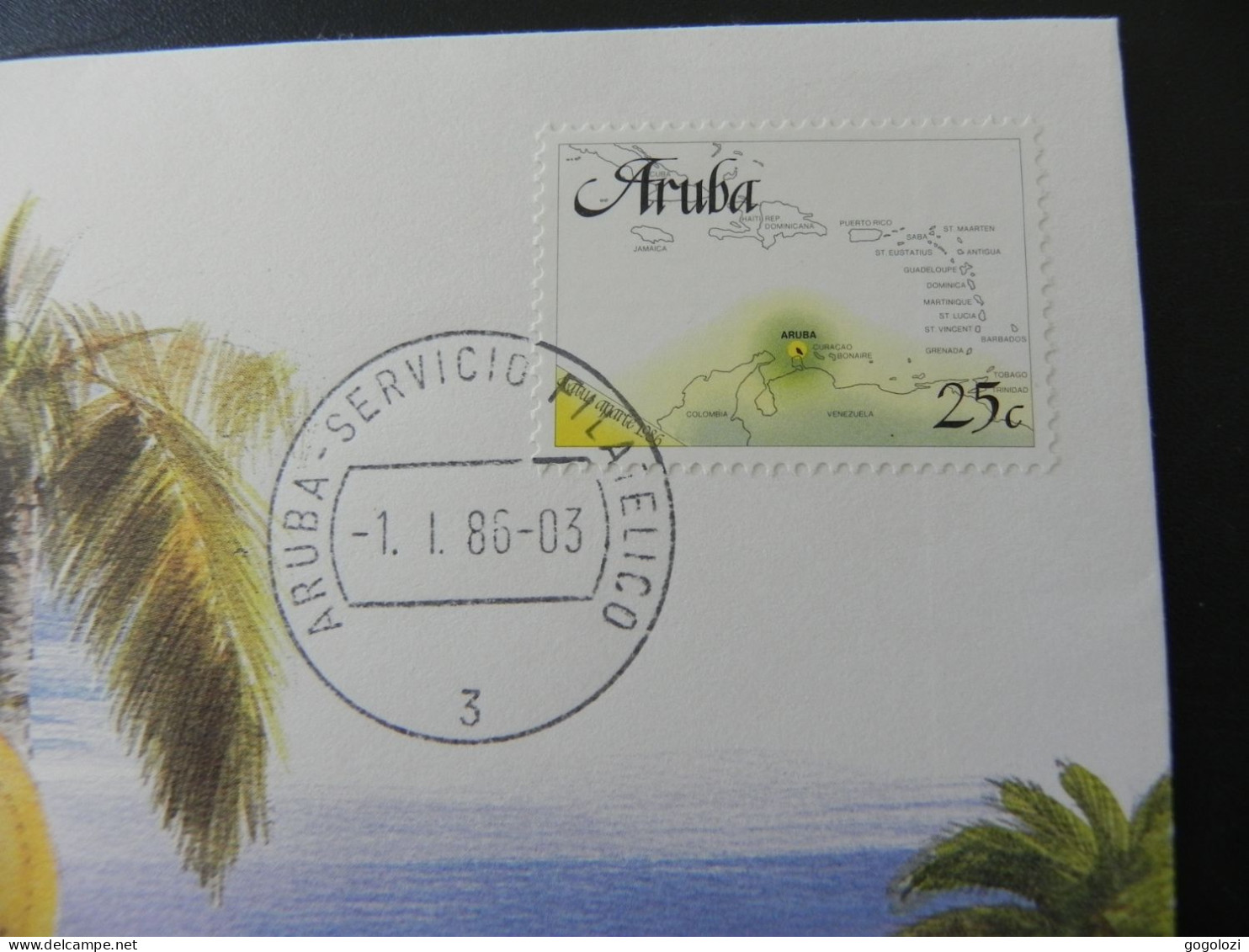 Aruba 1 Gulden 1988 - Numis Letter - Aruba