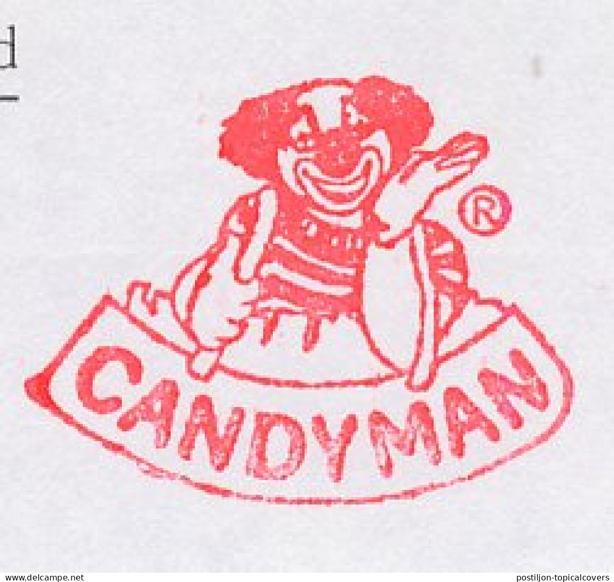 Meter Top Cut Netherlands 1996 Clown - Candy Man - Circo