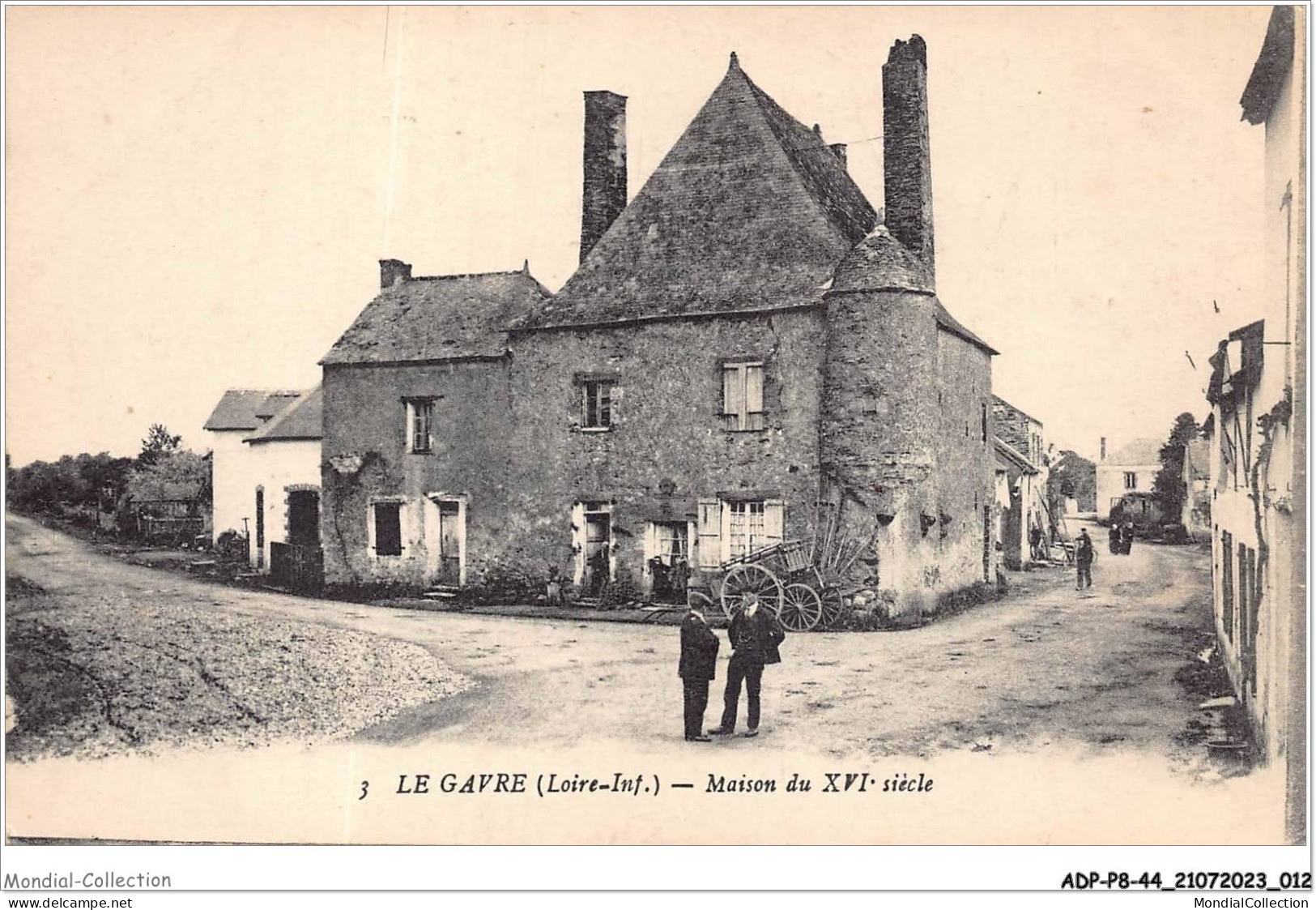 ADPP8-44-0677 - LE GAVRE - Maison Du XVIè Siècle - Le Gavre