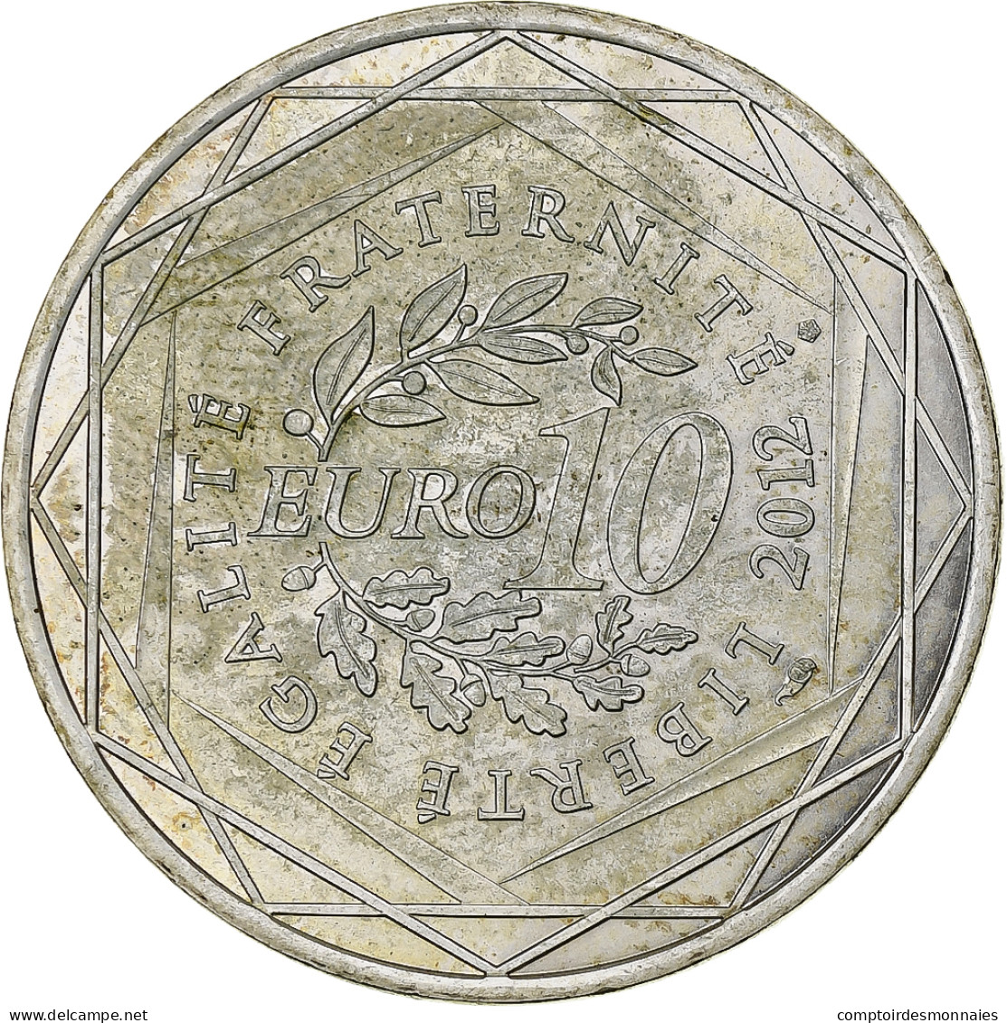 France, 10 Euro, Midi-Pyrénées, 2012, Monnaie De Paris, Argent, TTB+, KM:1887 - France