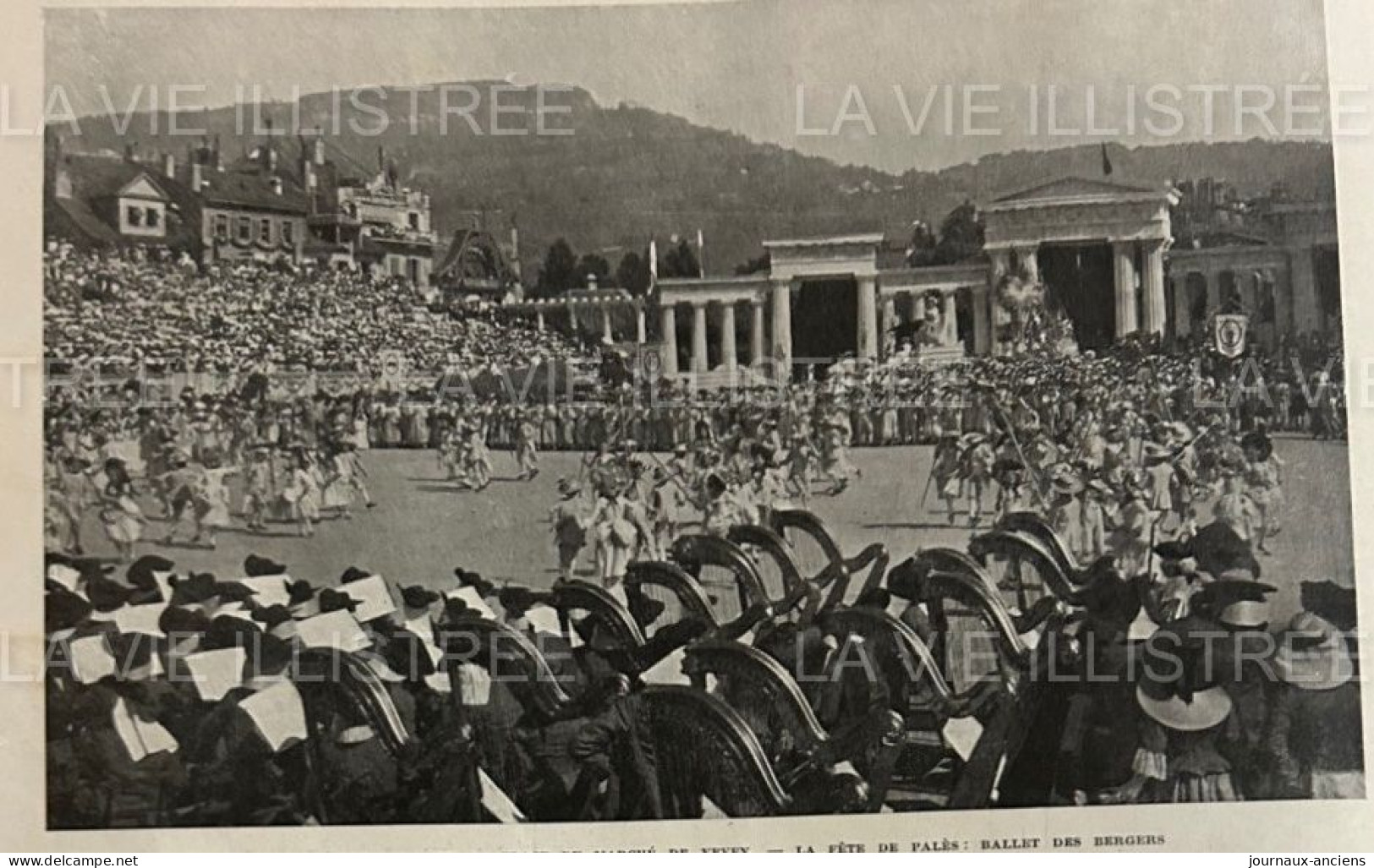 1905 SUISSE - VEVEY - LES FETES DES VIGNERONS - LA VIE ILLUSTRÉE - 1900 - 1949