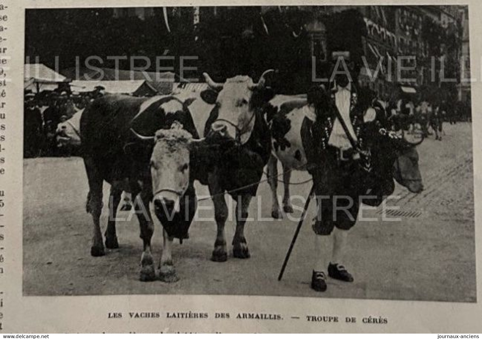 1905 SUISSE - VEVEY - LES FETES DES VIGNERONS - LA VIE ILLUSTRÉE