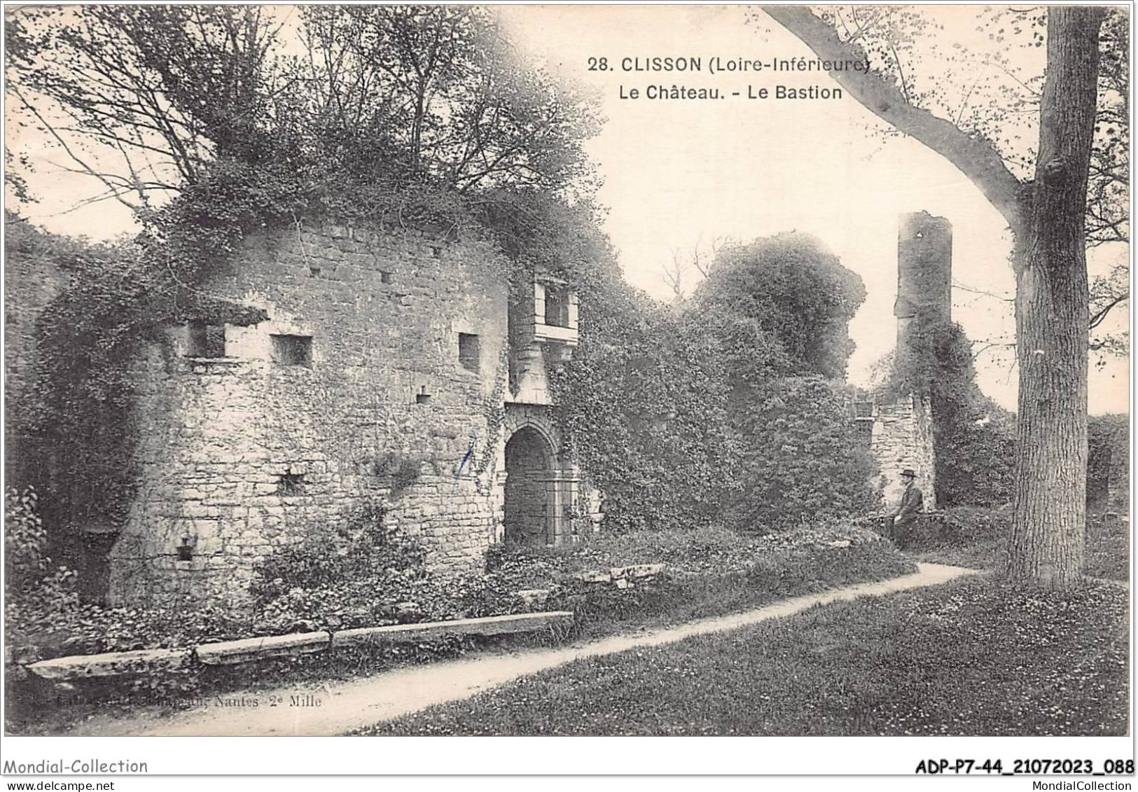 ADPP7-44-0607 - CLISSON - Le Château - Le Bastion - Clisson
