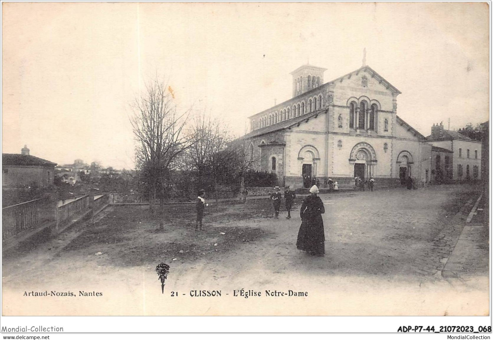 ADPP7-44-0597 - CLISSON - L'église Notre Dame - Clisson